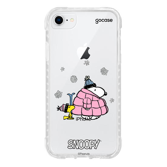 Capinha para celular  Snoopy - Inverno