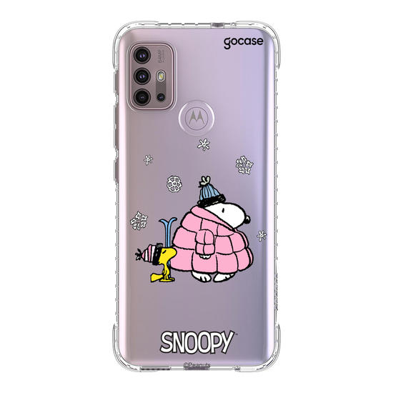 Capinha para celular  Snoopy - Inverno
