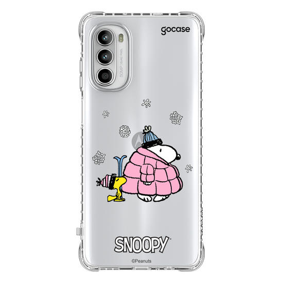 Capinha para celular  Snoopy - Inverno