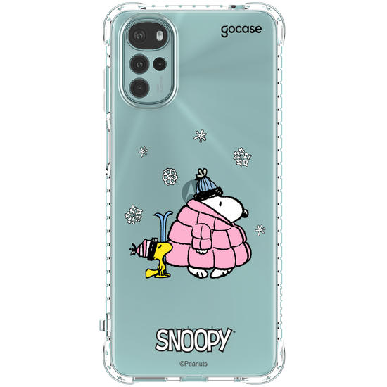 Capinha para celular  Snoopy - Inverno