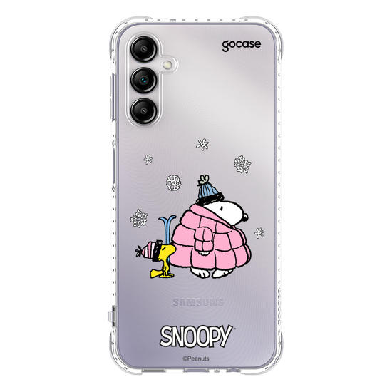Capinha para celular  Snoopy - Inverno