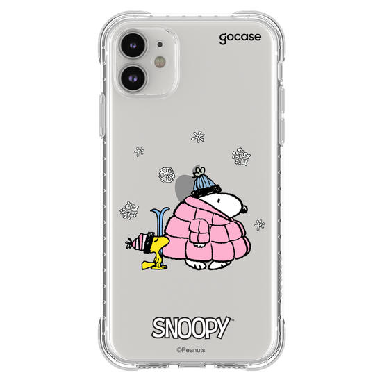 Capinha para celular  Snoopy - Inverno