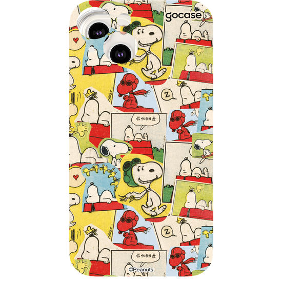 Capinha para celular  Snoopy - Collagem