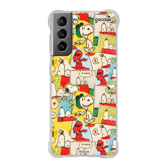 Capinha para celular  Snoopy - Collagem