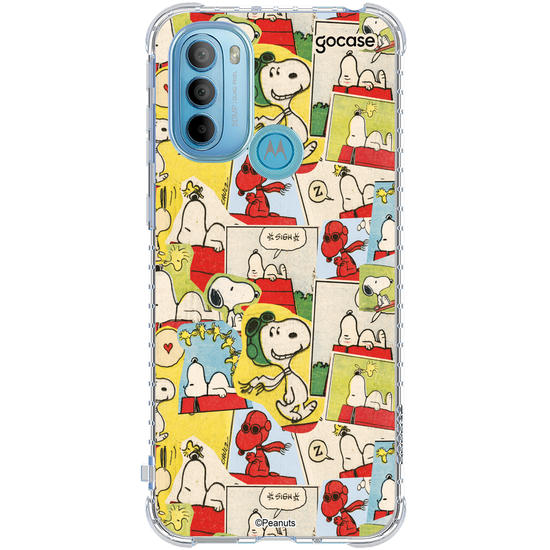Capinha para celular  Snoopy - Collagem