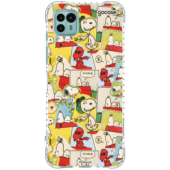 Capinha para celular  Snoopy - Collagem