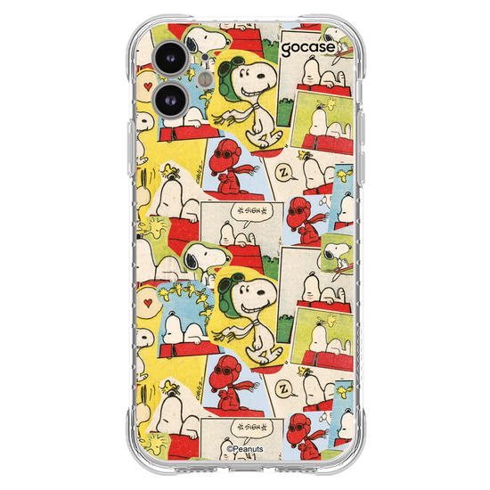 Capinha para celular  Snoopy - Collagem