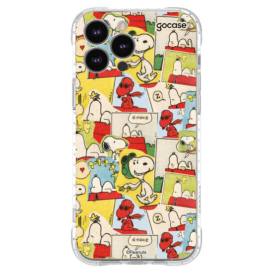 Capinha para celular  Snoopy - Collagem
