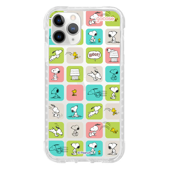 Capinha para celular  Snoopy - Quadros Pattern