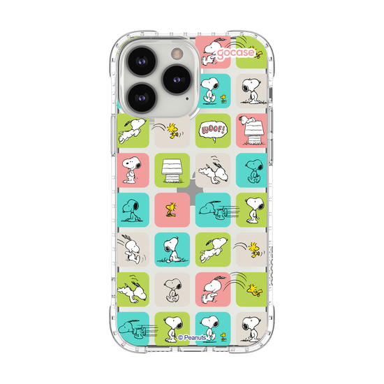 Capinha para celular  Snoopy - Quadros Pattern