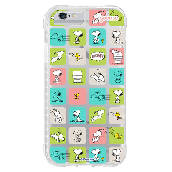 Capinha para celular  Snoopy - Quadros Pattern
