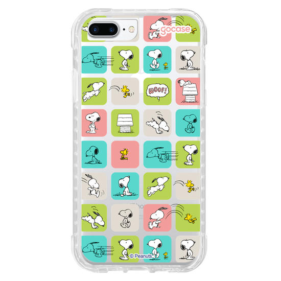 Capinha para celular  Snoopy - Quadros Pattern