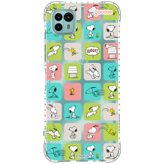 Capinha para celular  Snoopy - Quadros Pattern