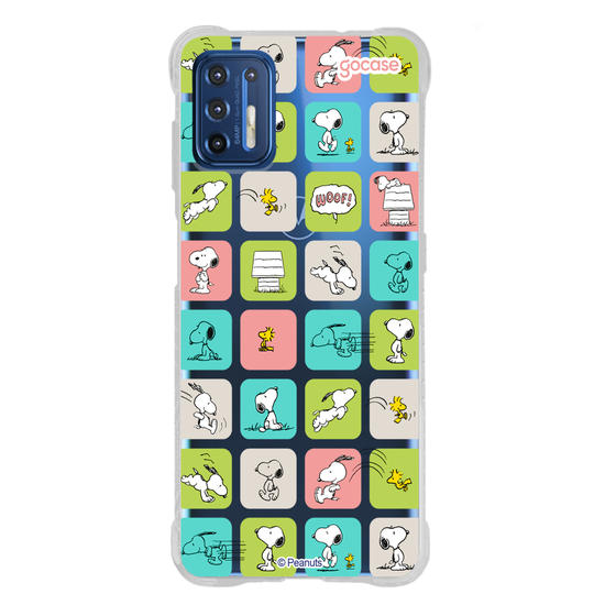 Capinha para celular  Snoopy - Quadros Pattern