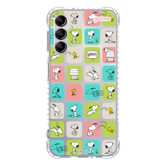 Capinha para celular  Snoopy - Quadros Pattern