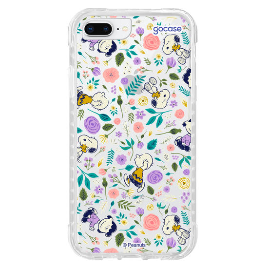 Capinha para celular  Snoppy - Flower Pattern