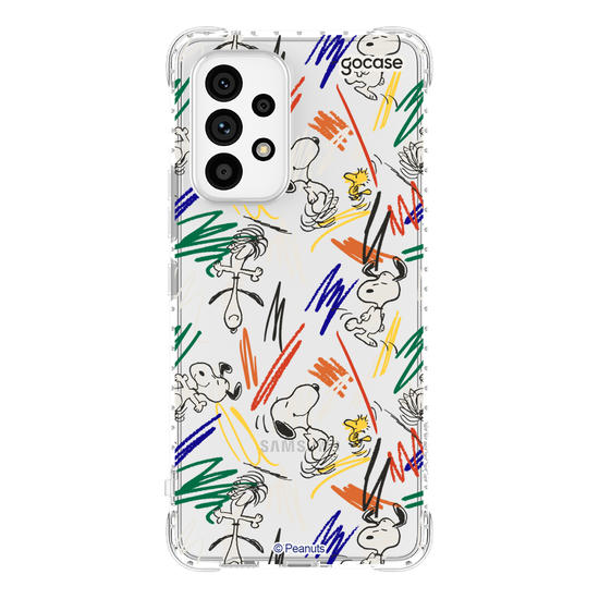 Capinha para celular  Snoopy - Rabiscos Pattern