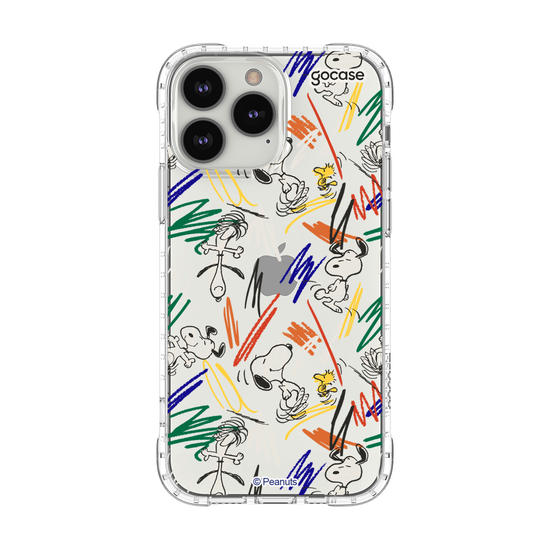 Capinha para celular  Snoopy - Rabiscos Pattern