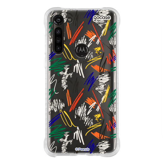 Capinha para celular  Snoopy - Rabiscos Pattern