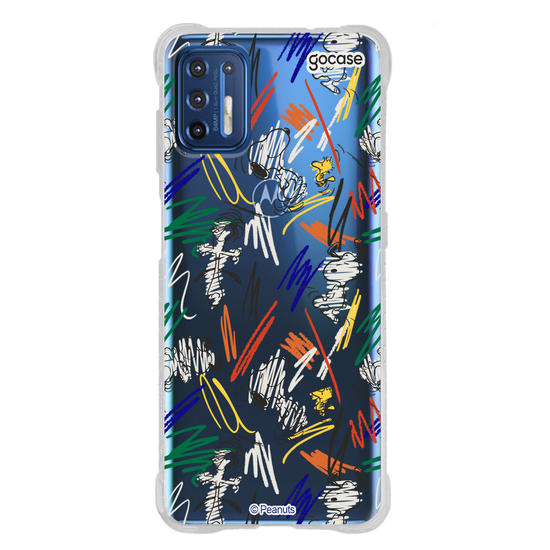 Capinha para celular  Snoopy - Rabiscos Pattern