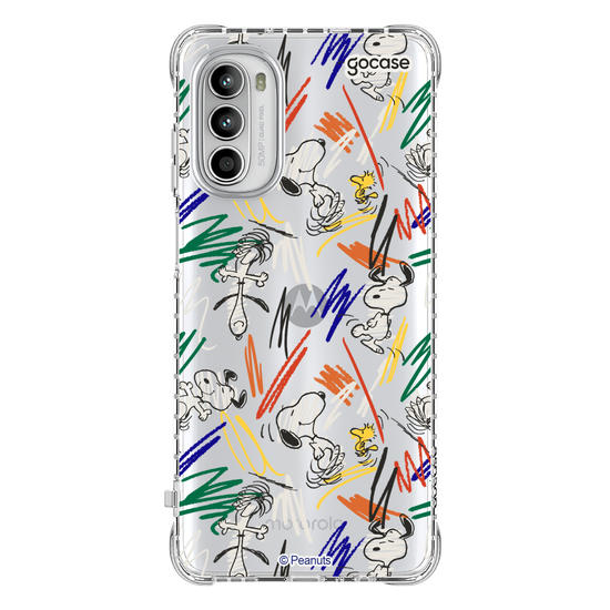 Capinha para celular  Snoopy - Rabiscos Pattern