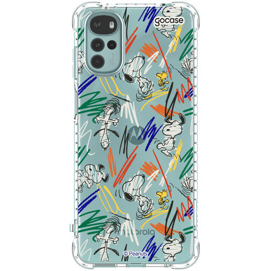Capinha para celular  Snoopy - Rabiscos Pattern