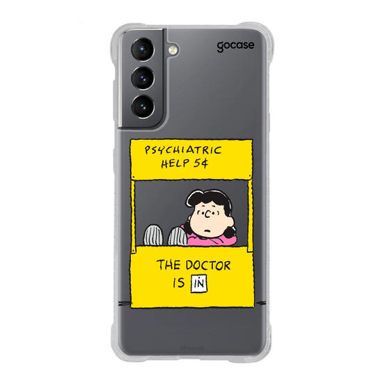 Capinha para celular  Snoopy - Psychiatric Help
