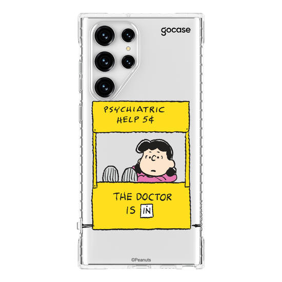 Capinha para celular  Snoopy - Psychiatric Help