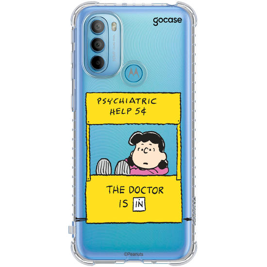 Capinha para celular  Snoopy - Psychiatric Help