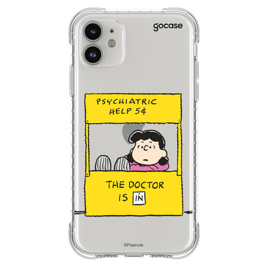 Capinha para celular  Snoopy - Psychiatric Help