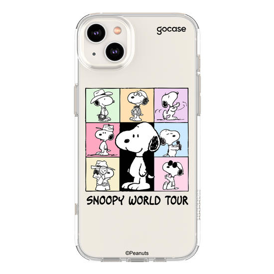 Capinha para celular  Snoopy - Snoopy World Tour