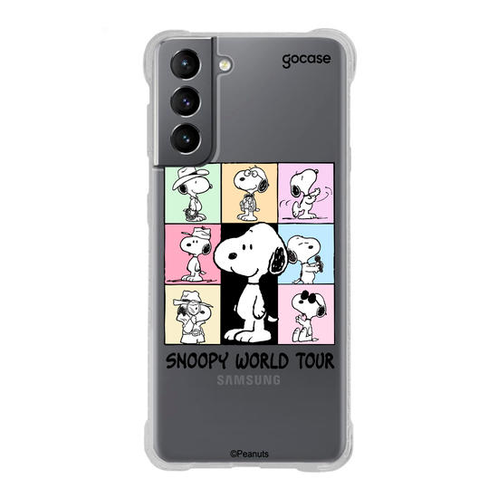 Capinha para celular  Snoopy - Snoopy World Tour
