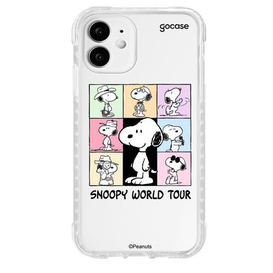 Capinha para celular  Snoopy - Snoopy World Tour