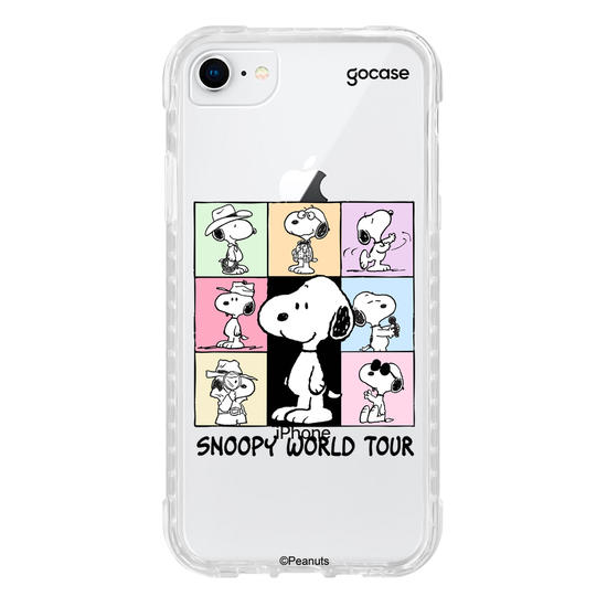 Capinha para celular  Snoopy - Snoopy World Tour