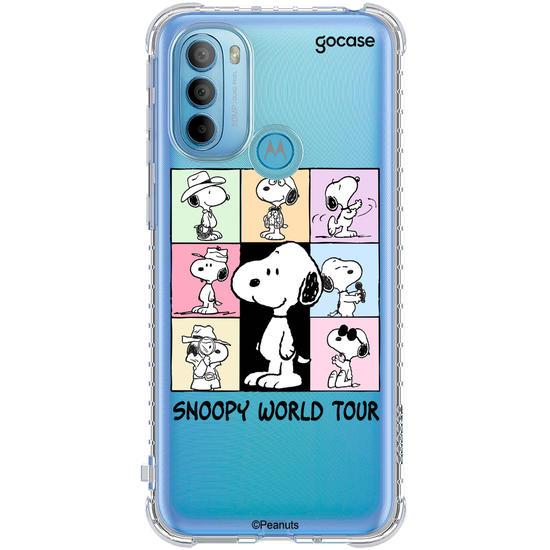 Capinha para celular  Snoopy - Snoopy World Tour
