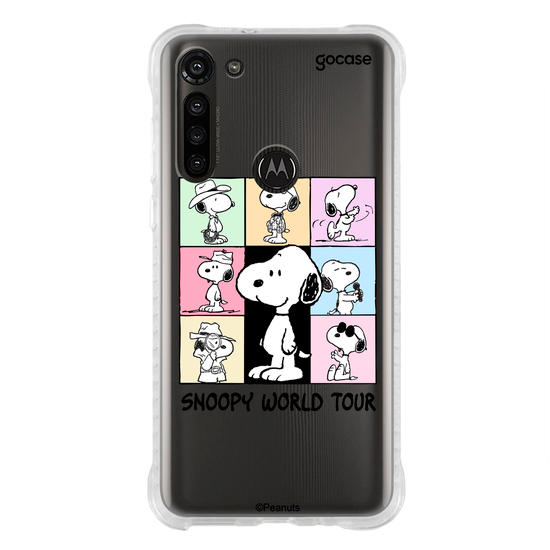 Capinha para celular  Snoopy - Snoopy World Tour