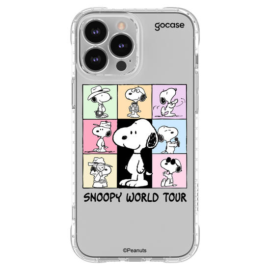 Capinha para celular  Snoopy - Snoopy World Tour