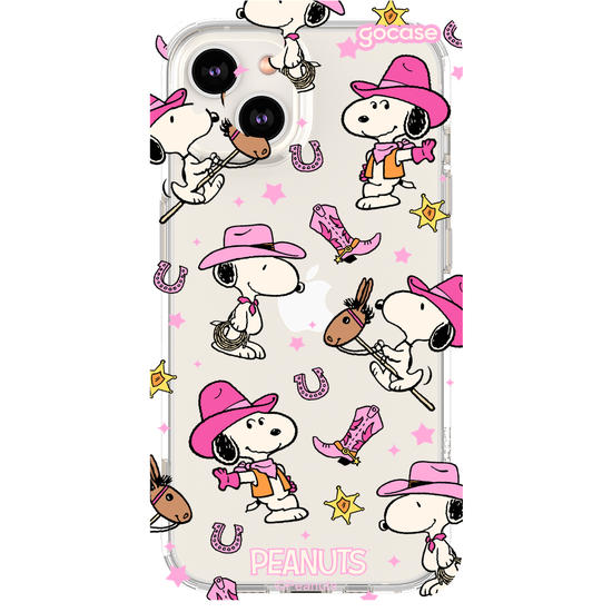 Capinha para celular  Snoopy - Cowboy Pattern