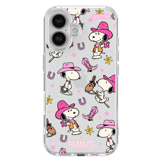 Capinha para celular  Snoopy - Cowboy Pattern