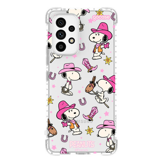 Capinha para celular  Snoopy - Cowboy Pattern
