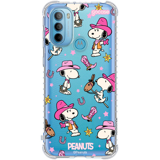 Capinha para celular  Snoopy - Cowboy Pattern