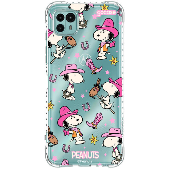 Capinha para celular  Snoopy - Cowboy Pattern