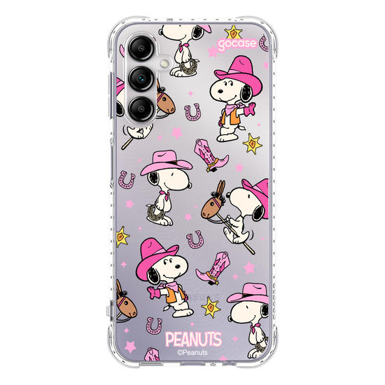 Capinha para celular  Snoopy - Cowboy Pattern