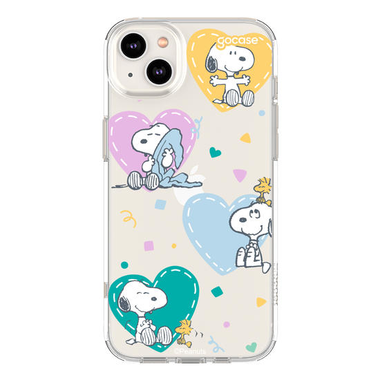 Capinha para celular  Snoopy - Snuggles & Hearts