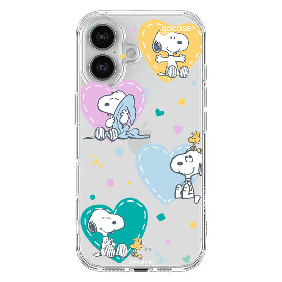 Capinha para celular  Snoopy - Snuggles & Hearts