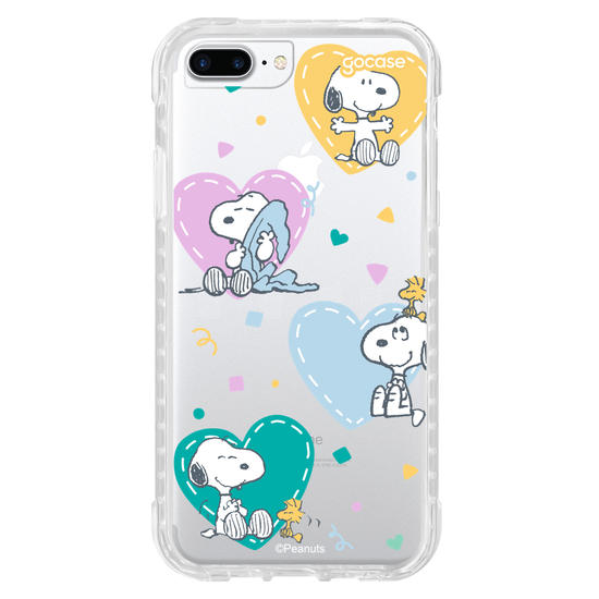 Capinha para celular  Snoopy - Snuggles & Hearts