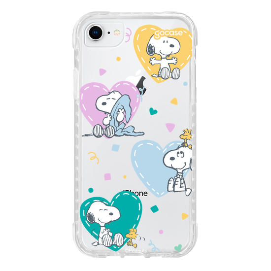 Capinha para celular  Snoopy - Snuggles & Hearts