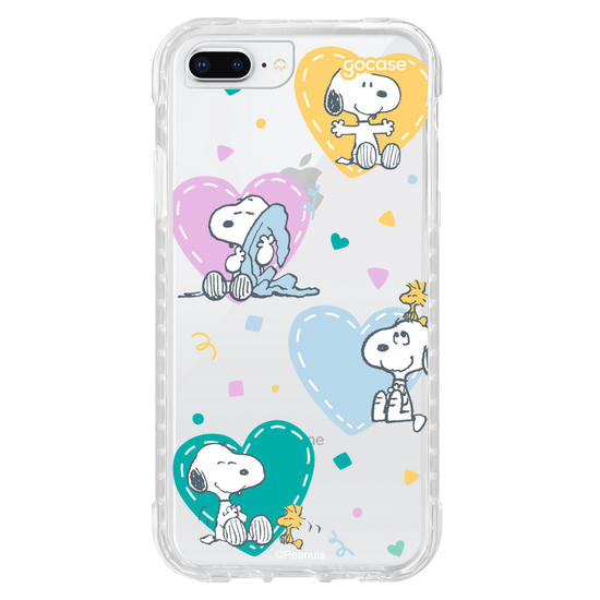 Capinha para celular  Snoopy - Snuggles & Hearts