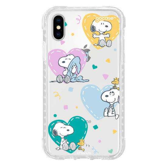 Capinha para celular  Snoopy - Snuggles & Hearts