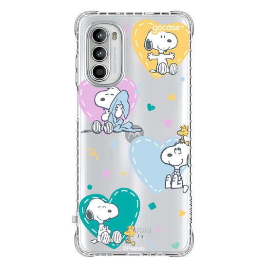Capinha para celular  Snoopy - Snuggles & Hearts